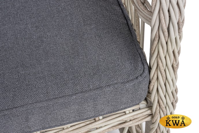 "Цесена" кресло плетеное из искусственного ротанга, цвет бежевый