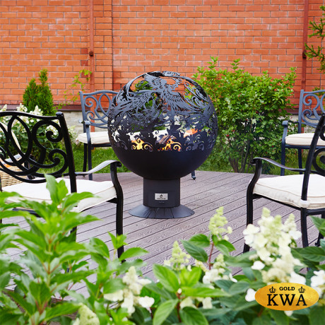Уличный очаг-сфера для костра ЖАР-ПТИЦА