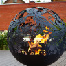 Уличный очаг-сфера для костра ЖАР-ПТИЦА