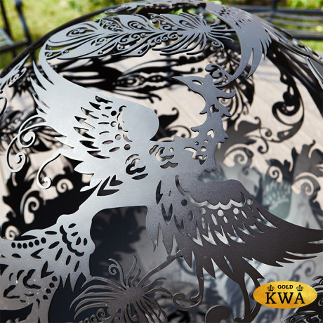 Уличный очаг-сфера для костра ЖАР-ПТИЦА