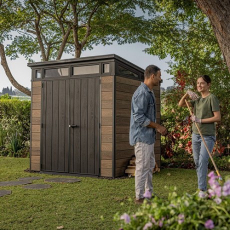 Хозблок- сарай PENT 7X7 SHED HOR