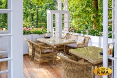 &quot;Сицилия&quot; плетеный стул из искусственного ротанга, цвет соломенный