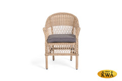 &quot;Сицилия&quot; плетеный стул из искусственного ротанга, цвет соломенный