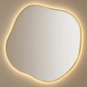 Organic L LED Gold Зеркало в раме с подсветкой