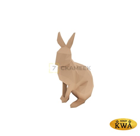 Полигональная фигура «Заяц»