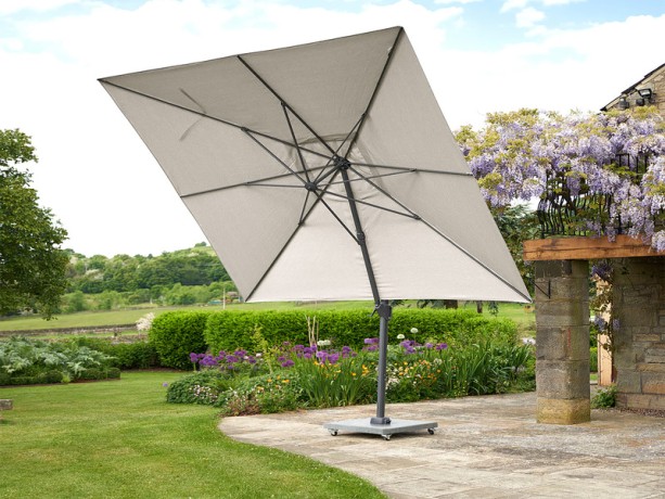 Varallo Зонт антрацит/серый, алюминий