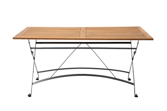 Стол из акации ЛАТА складной 160 см