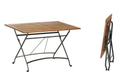 Стол из акации ЛАТА складной 160 см