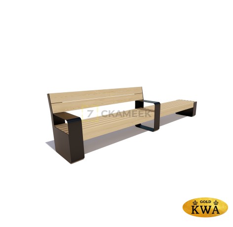 Скамейка ССТ-9 (клееный брус)