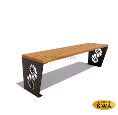 Банкетка «Ракушка»  (ангарская сосна 1,8, 40х60)