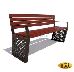 Скамейка парковая «Дрезден» (2,0 лиственница, 40х60)