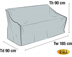 Чехол для двухместных скамеек 185x90x90 см