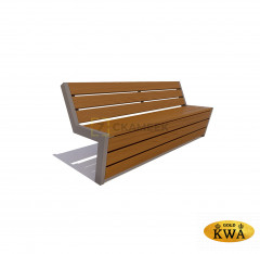 Скамейка «Техно» (1,5 м лиственница, 30х120)