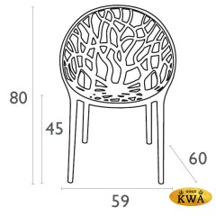 Кресло прозрачное
