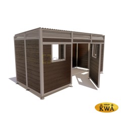 Контейнерная площадка для ТБО с ДПК