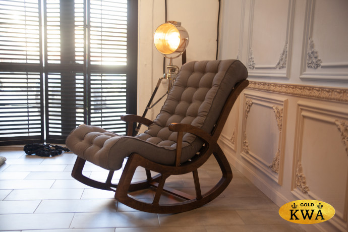 Комплект из влагостойкой фанеры Викинг кресло-качалка+столик