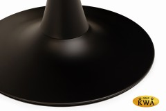 &quot;Тюльпан&quot; стол из HPL круглый Ø90см, цвет &quot;серый гранит&quot;