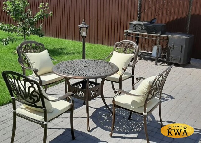 Мебель из металла Palermo 4 с круглым столом