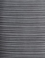 Кашпо TREEZ ERGO TreeLine Сферическая чаша Дымчато-серый бетон в-22, д-28 см