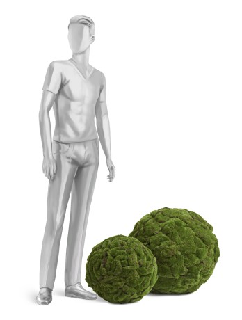 ХХХШар большой из мха д-55 см (Арт-объект) 1/1