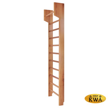 Шведская стенка деревянная из массива бука с турником фиксированным - БУК ПРЕМИУМ - ТФ