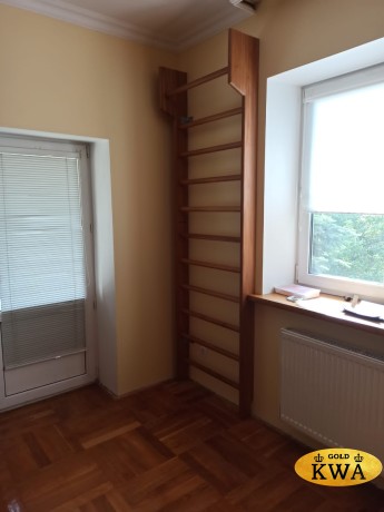 Шведская стенка деревянная из массива бука с турником фиксированным - БУК ПРЕМИУМ - ТФ