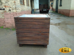 Кашпо деревянное для деревьев 65х65