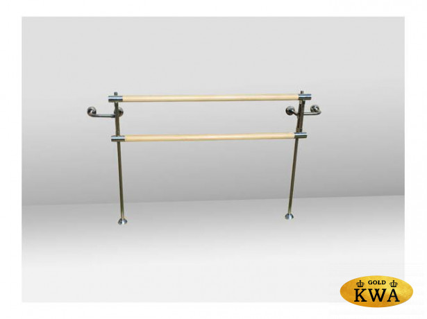 Балетный станок двухрядный пол-стена (цена за 1 п.м.)