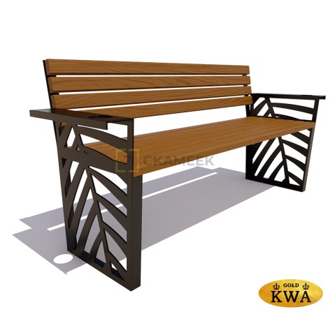 Скамейка парковая «Крым» (лиственница 1,2 м, 30х60)