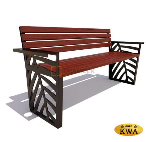 Скамейка парковая «Крым» (лиственница 1,2 м, 30х60)