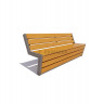 Скамейка «Техно» (1,8 м ангарская сосна, 30х120)