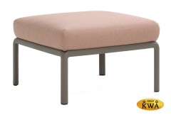 Пуф пластиковый с подушкой