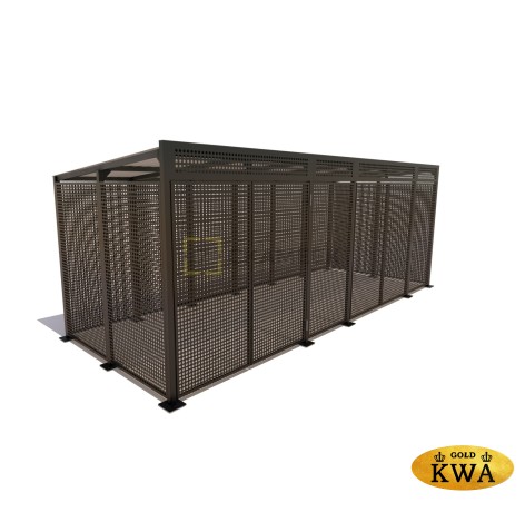 Контейнерная площадка для ТБО-4 перфорация