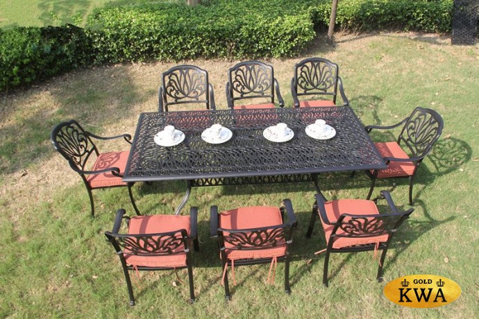 Металлическая мебель из литого алюминия Rimini 8