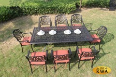 Металлическая мебель из литого алюминия Rimini 8