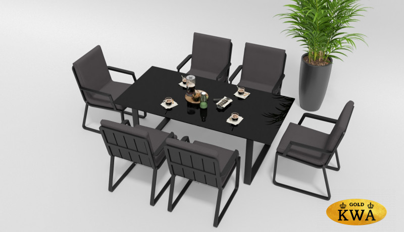 Обеденная группа Voglie с подлокотниками