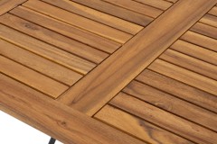 Стол из акации ЛАТА складной 80 см