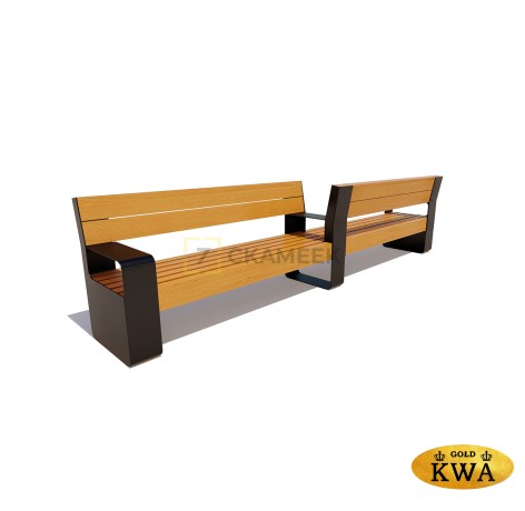 Скамейка ССТ-10 (клееный брус)