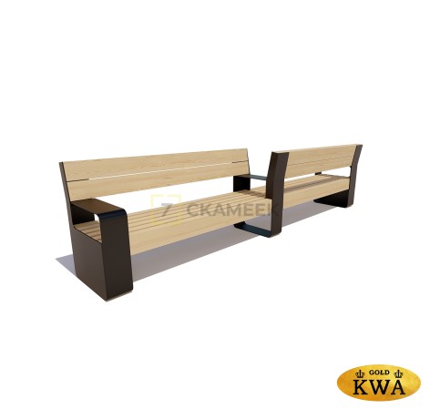 Скамейка ССТ-10 (клееный брус)