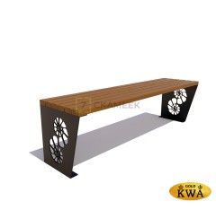 Банкетка «Ракушка» (лиственница 1,2, 40х60)