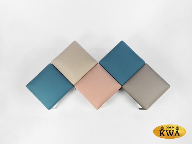 Пуф пластиковый с подушкой