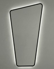 Fashion XL LED Gold Зеркало в полный рост в раме с подсветкой