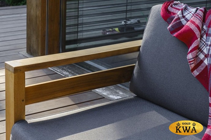 Софа BOOKA 2-х местная с правым подлокотником из акации  Joygarden