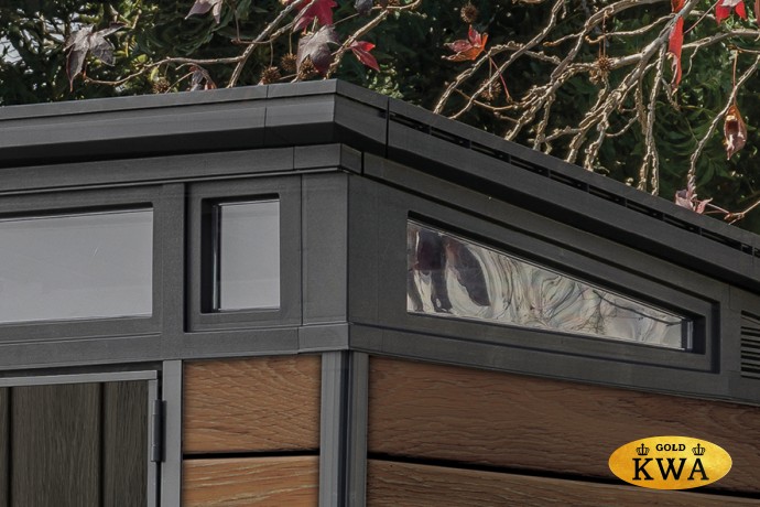 Сарай пластиковый PENT 9X7 SHED HOR