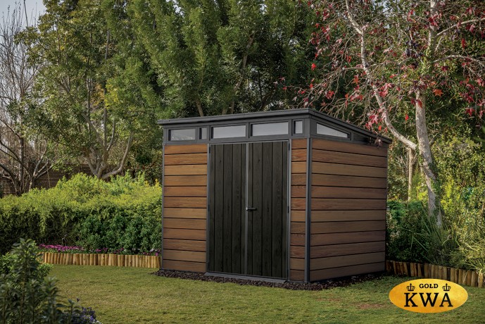 Сарай пластиковый PENT 9X7 SHED HOR