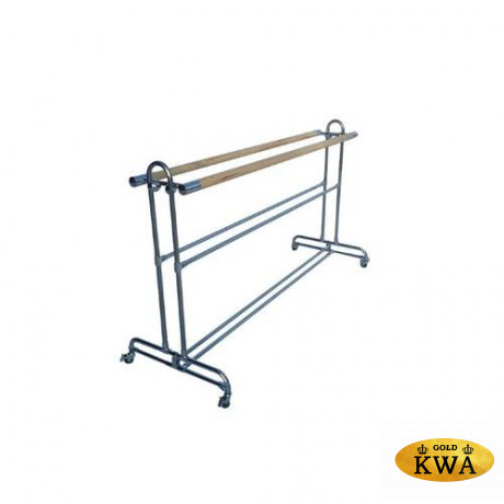 Мобильный балетный станок двух рядный