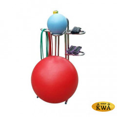 Стойка для фитбола, медбола, эспандеров и отягощений