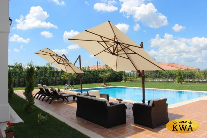 Зонт профессиональный без плит 4х4 м