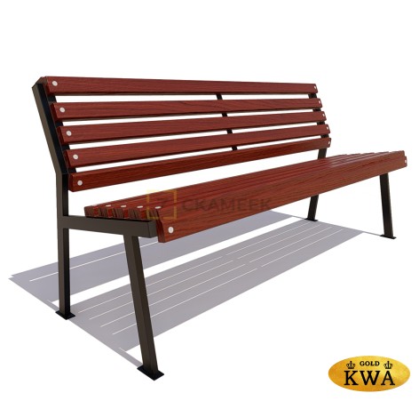 Скамейка «Ретро» без подлокотников (1,2 лиственница,40х60)