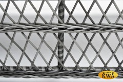 "Гранд Латте" стол журнальный из искусственного ротанга, цвет графит